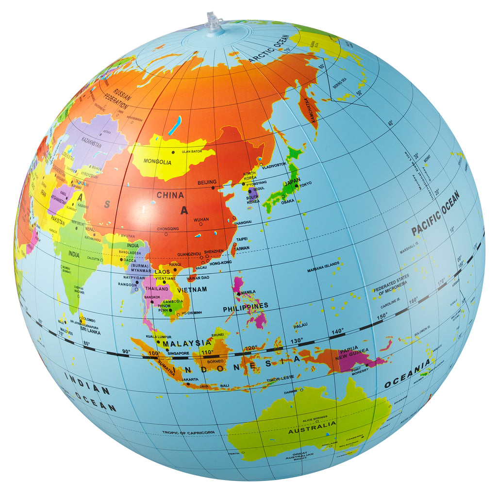 Tiger Tribe | Giant Inflatable Globe