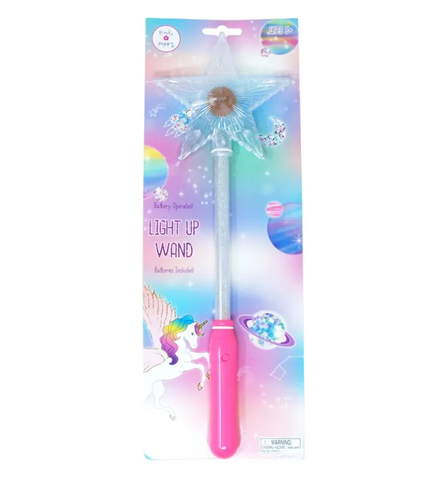 Pink Poppy | Light Up Wand | To The Moon