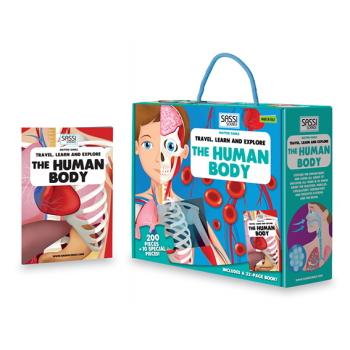 SASSI | Floor Puzzle |  The Human Body Puzzle 200pc