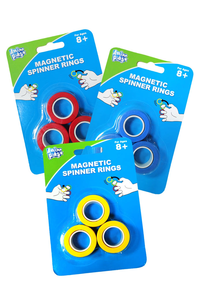 Magnetic Fidget Spinner Rings