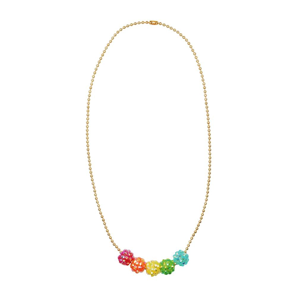 Pink Poppy | Sparkling gem Necklace | NCG125