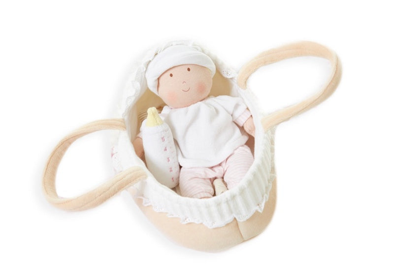 Bonikka Dolls | Grace Baby in Carry Cot | 4 pce