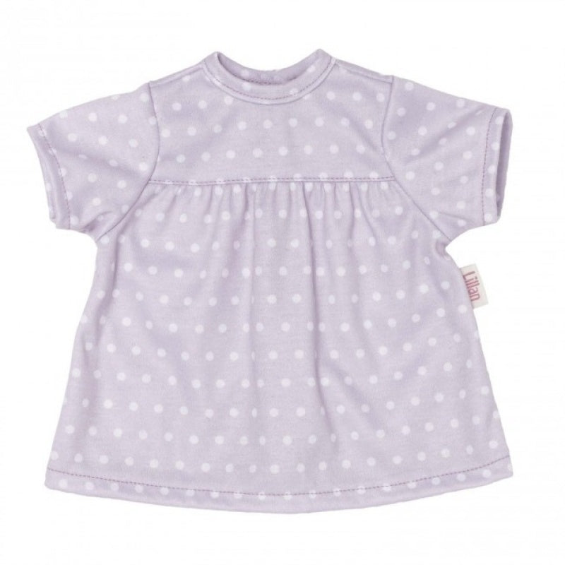 Skrallan Lillan Maurve Spotty Dress | 36cm