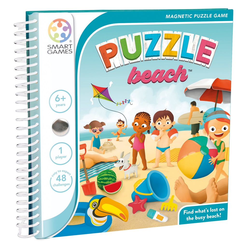 Smart Games | Puzzle Beach - Magnetic Travel Game | Single Player