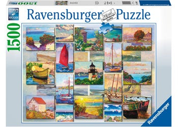 Ravensburger | 1500pc | 168200 Coastal Collage