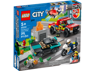 Lego | City | 60319 Fire Rescue & Police Chase