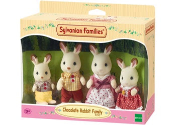 Sylvanian Families | Chocolate Rabbit Family