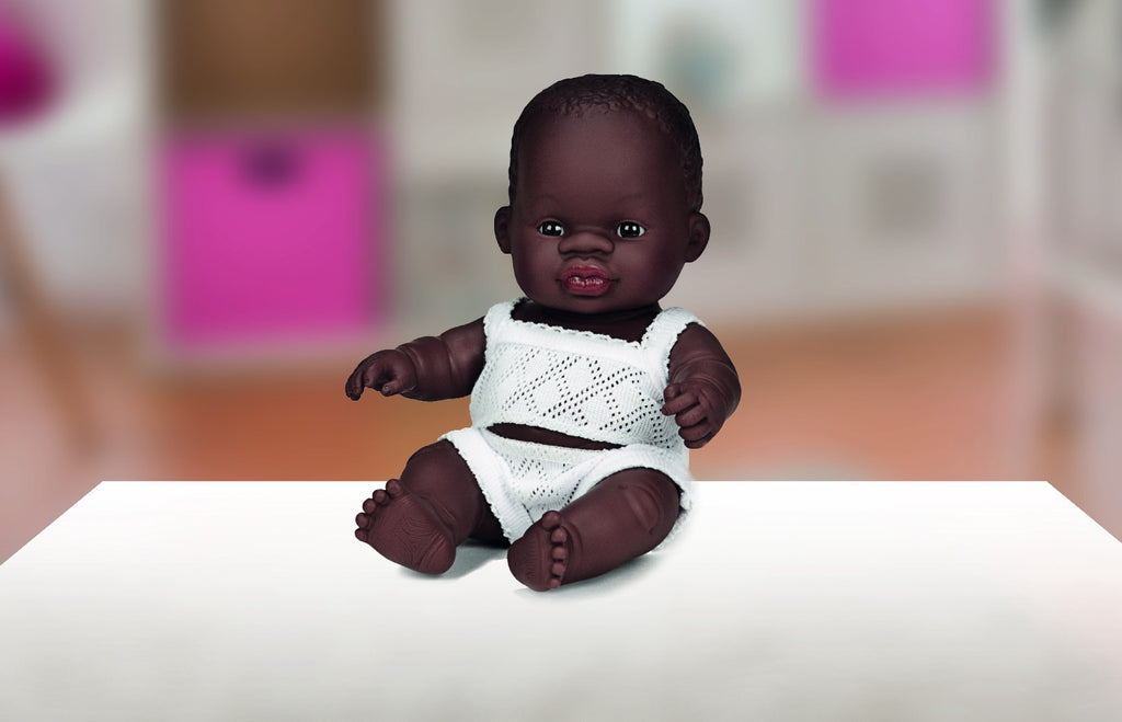 Miniland | 21cm | African | Girl | Boxed