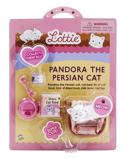 Lottie Dolls | Pandora the Persian Cat Accessory Set