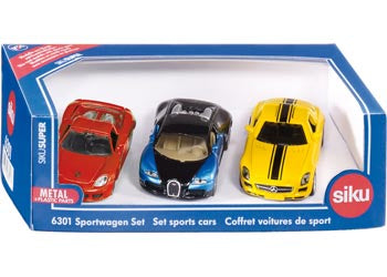 SIKU | S1301 | Boxed Gift Set | Super Sports Cars