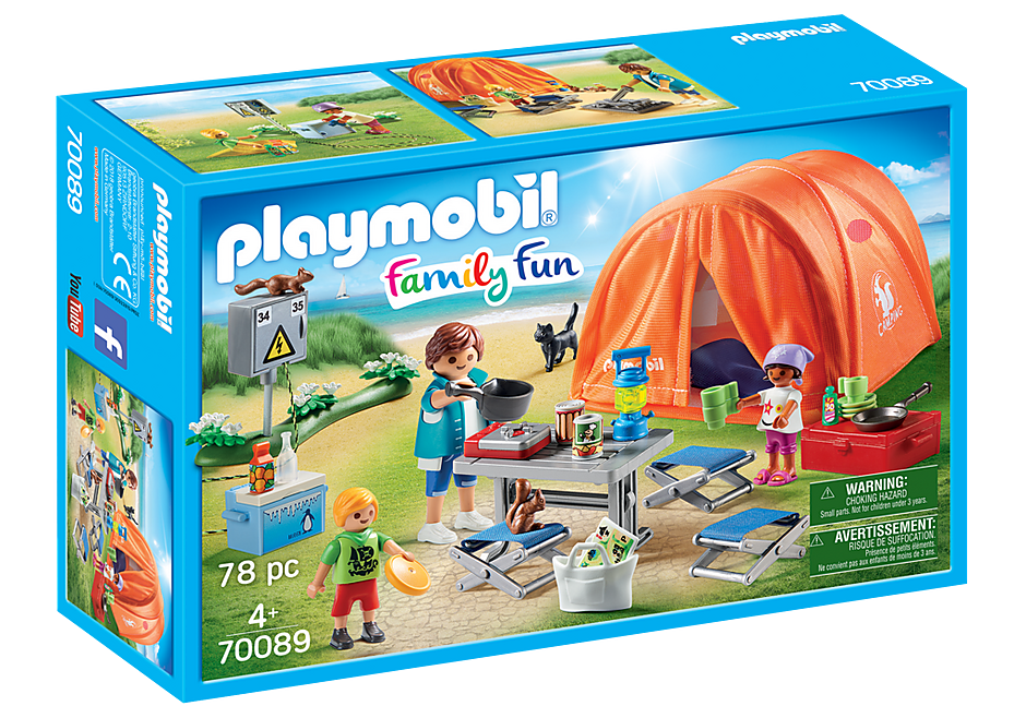 Playmobil | Family Fun | Family Camping Trip 70089