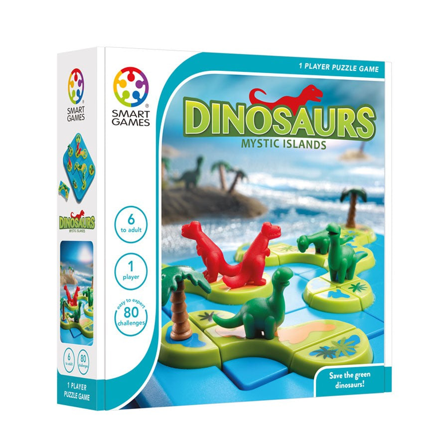 Smart Games | Dinosaurs Mystic Island | Single Player Game