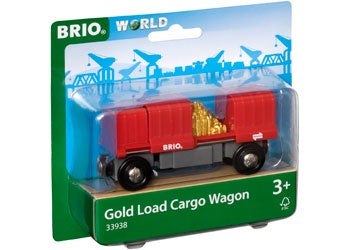 Brio | Trains | Gold Load Cargo Wagon