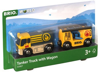 Brio | Trains | Tanker Truck with Wagon
