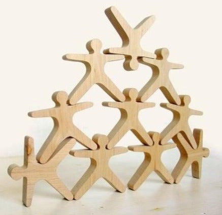 wooden stacking