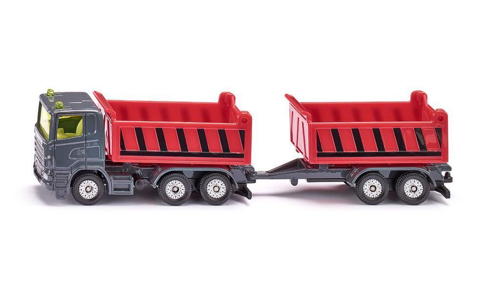 SIKU | 1685  Truck with Dumper Body and Tipping Trailer