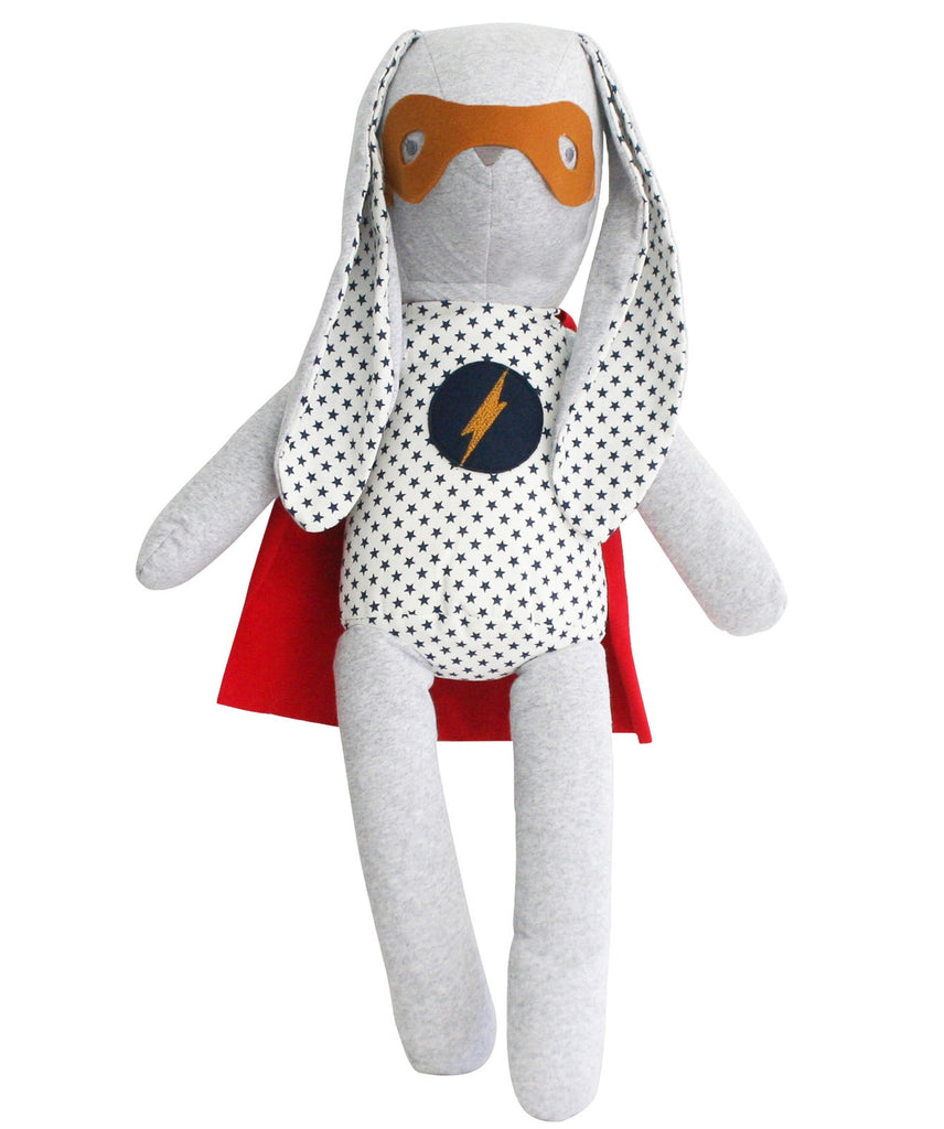 Alimrose | Hero Cuddle Bunny Navy Star | 51cm