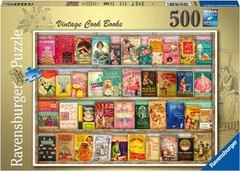 Ravensburger | 500pc | 164127 Vintage Cook Books