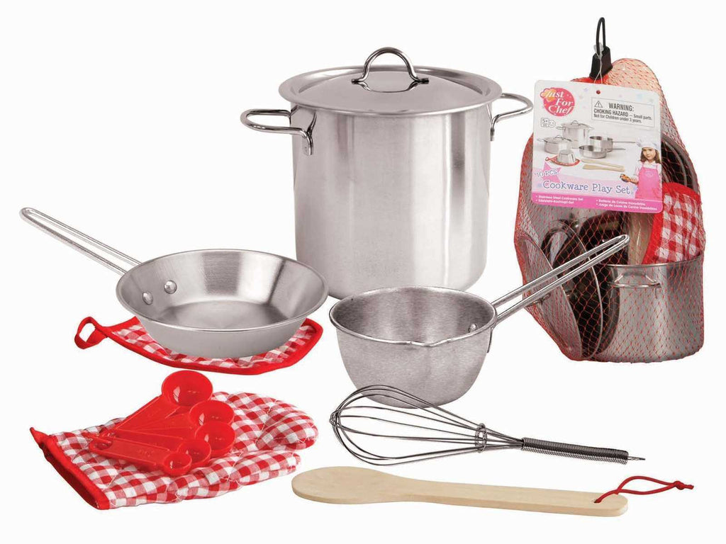 Stainless Steel Metal Cook wear Play Set