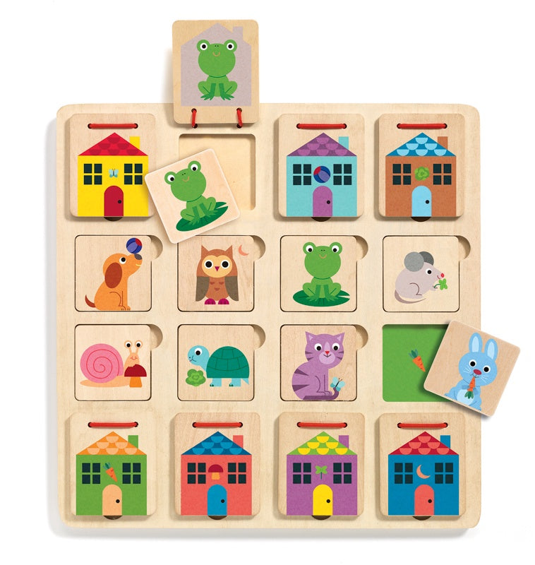 Djeco | Cabanimo Wooden Puzzle