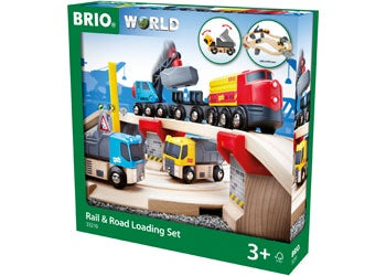 Brio | Trains | Rail & Road Loading Set