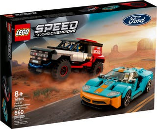 Lego | Speed Champions | 76905 Ford Gt and Bronco R