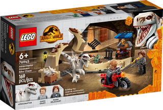 Lego | Jurassic World | 76945 Atrociraptor Dinosaur: Bike Chase