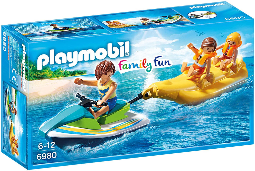 Playmobil | Family Fun | 6980 Personal Watercraft w/ banana Boat