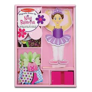 Melissa & Doug | Nina Ballerina Magnetic Dress up Play Set