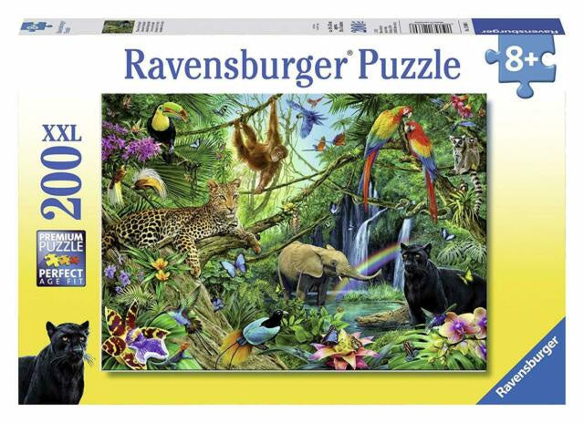 Ravensburger | 200pc |126606 | Animals in the Jungle