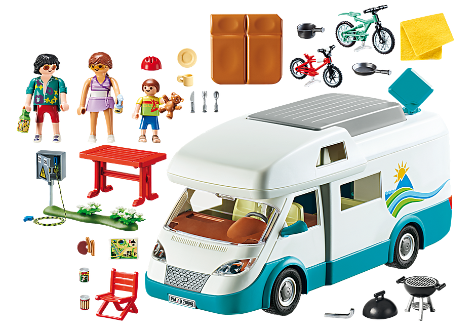 Playmobil | Family Fun | Family Camper 70088