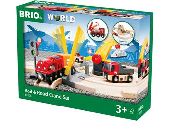 Brio | Trains | Rail & Road Crane Set