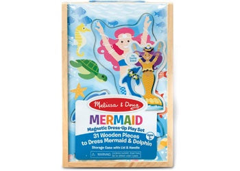 Melissa & Doug | Mermaid Magnetic Dress up Set