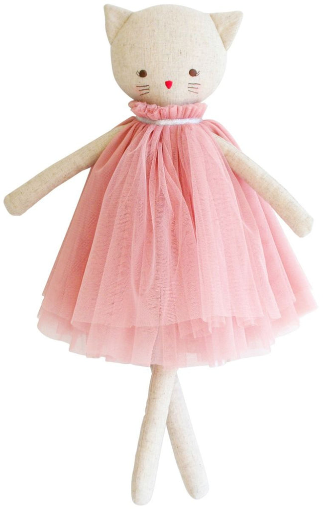 Alimrose | Aurelie Linen Cat Doll | Blush
