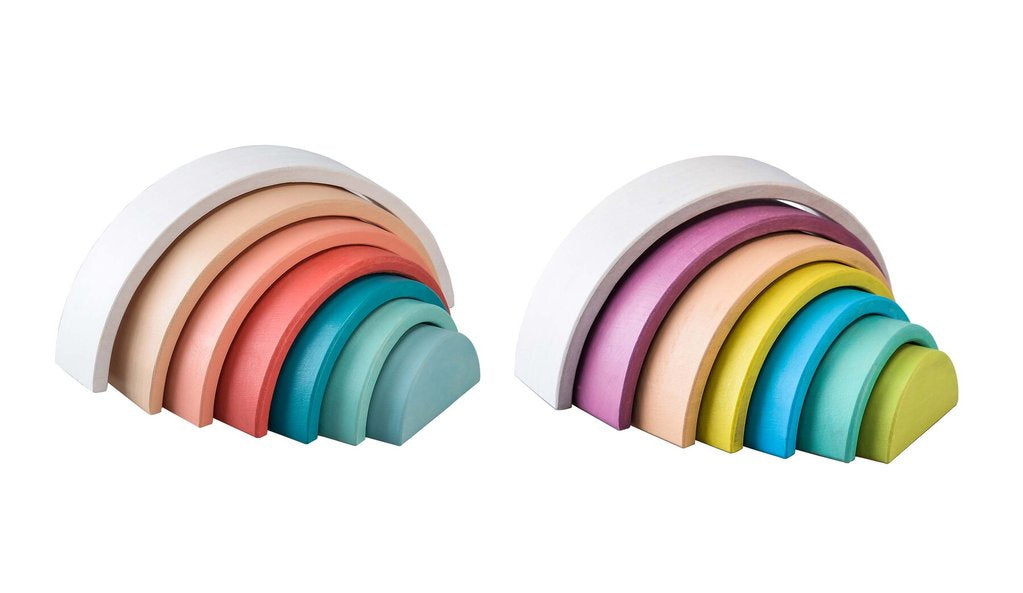 Calm & Breezy | Wooden Stacking Rainbow | Various