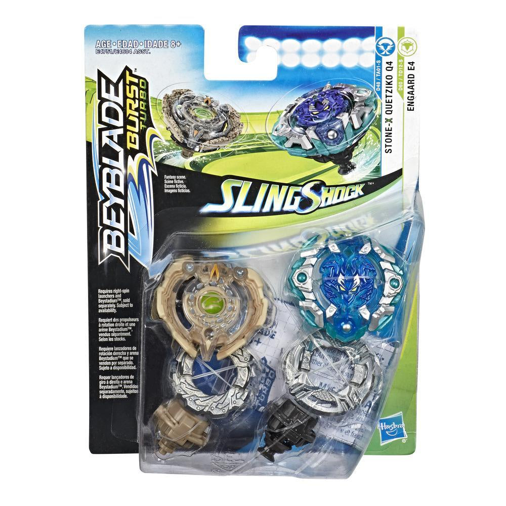 Beyblade | Beyblade Burst Turbo | SlingShock | Dual Pack | Assorted