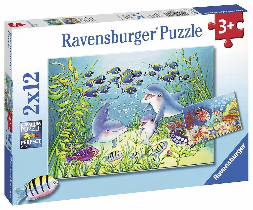 Ravensburger | 2x12pc | 076253 On The Seabed