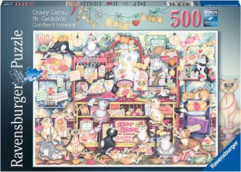 Ravensburger | 500pc | 167562 Mr. Catkin's Confectionery