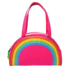 Pink Poppy | Pink Rainbow Bag JJP217H