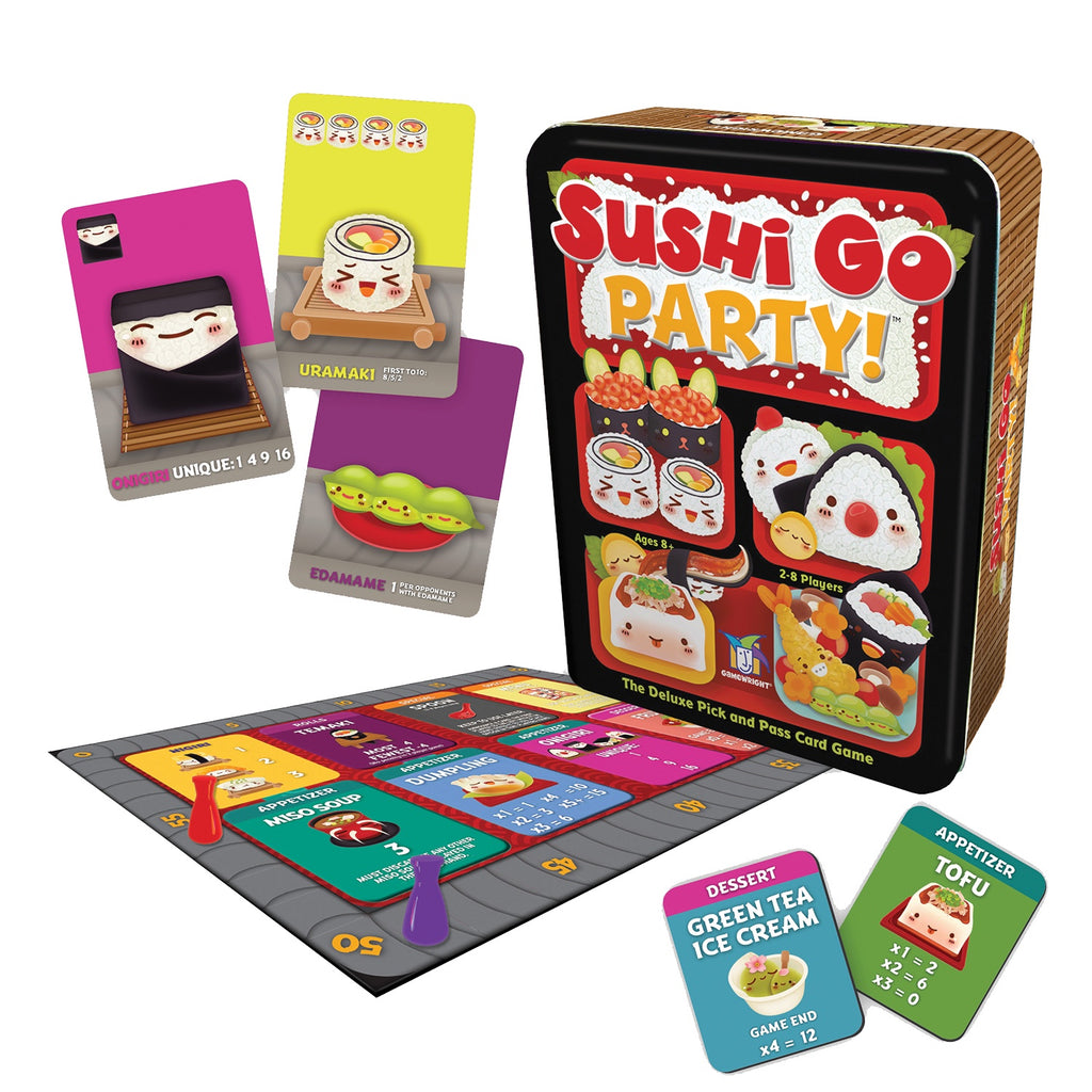 Gamewright | Sushi Go Party in a tin