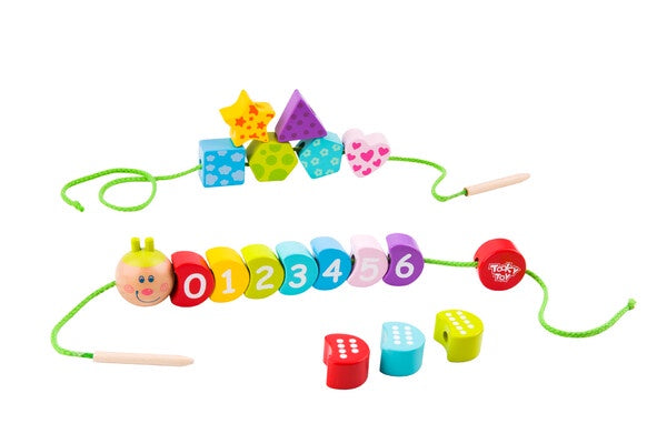 Number Lacing Caterpillar