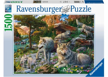 Ravensburger | 1500pc | 165988 Wolves in Spring