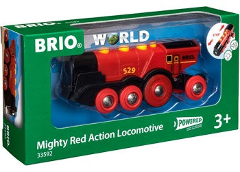 Brio | Trains | Battery Operated Red Locomotive