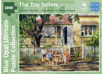 Blue Opal | 1000 pc | Gordon Hanley | Sunshine in Watercolour | The Toy Sellers