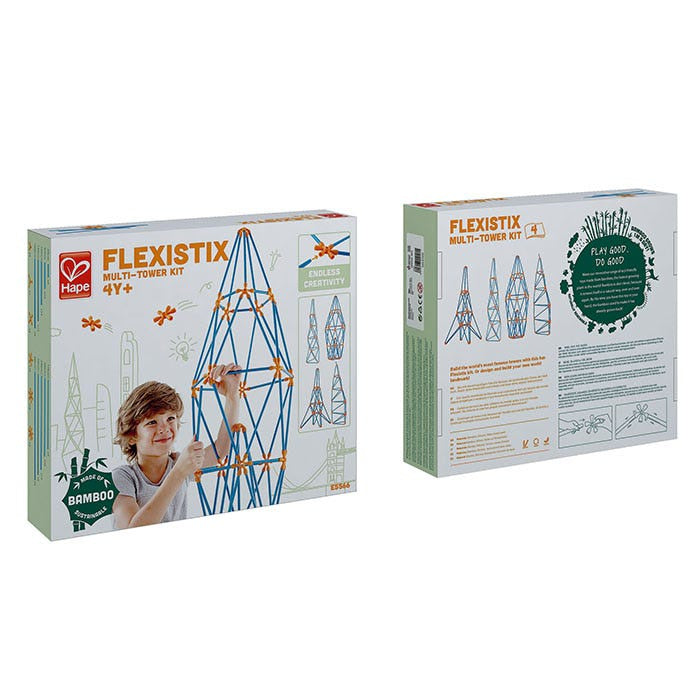 Hape | Flexistix Multi-Tower Kit 132 pieces