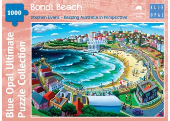 Blue Opal | 1000 pc | Stephen Evans | Bondi Beach