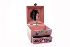 Fairy Square Music Box | With Drawer |