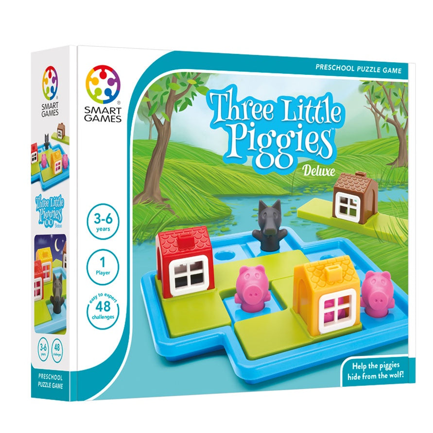 Smart Games | Three Little Piggies Deluxe | Single Player