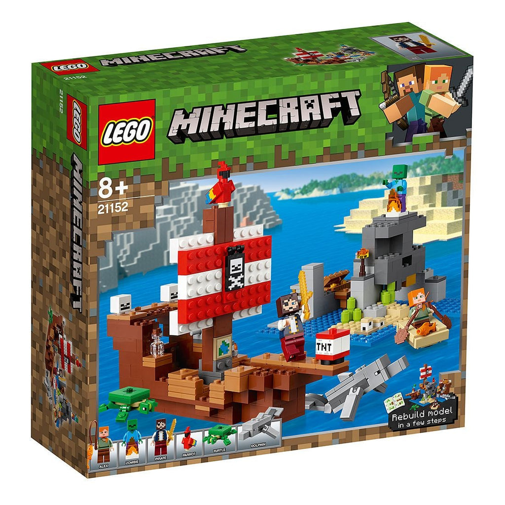 Lego | Minecraft | 21152 The Pirate Ship Adventure