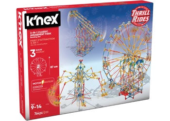 k'nex | Classic 3-in-1 Amusement Park